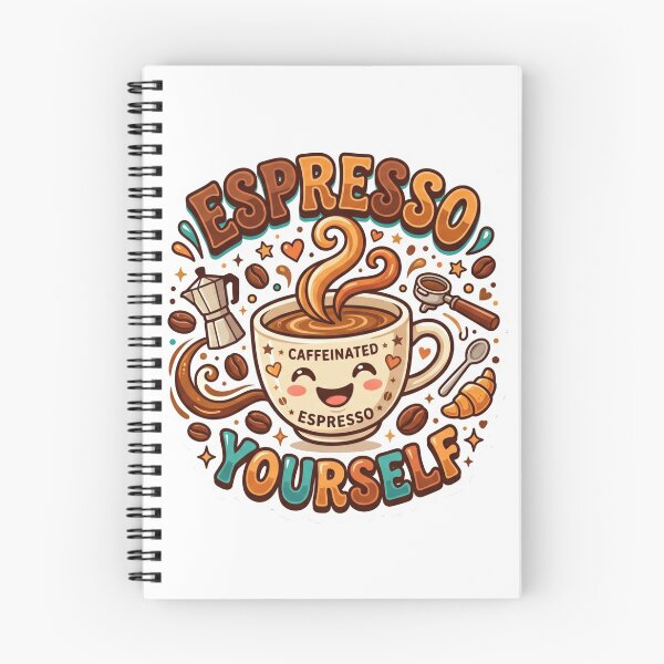 Item preview, Espresso Yourself Funny Coffee Lover Design designed and sold by Pixel Analytics.