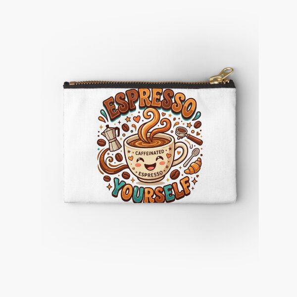 Item preview, Espresso Yourself Funny Coffee Lover Design designed and sold by Pixel Analytics.