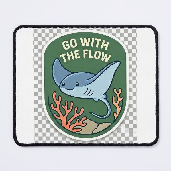 Item preview, Go With The Flow designed and sold by Petcarewithme.