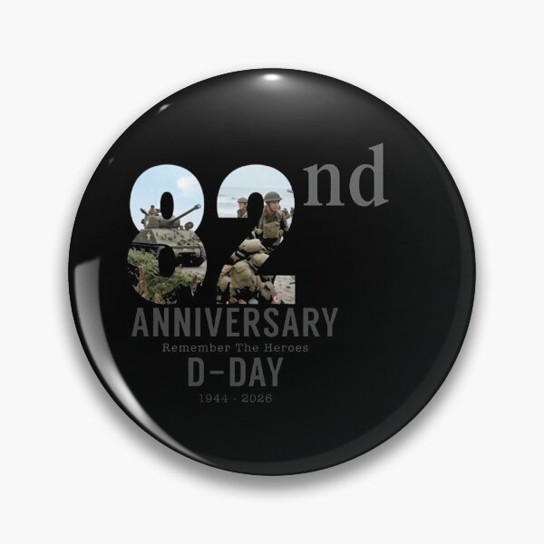 Item preview, D-Day 82nd Anniversary Operation Overlord Normandy 1944 Historical Tribute designed and sold by BOUCHERIT amine.