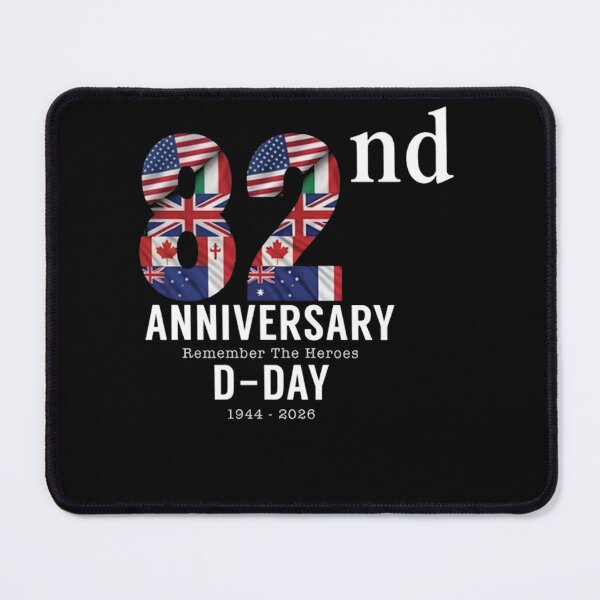Item preview, D-Day 82nd Anniversary Operation Overlord Normandy 1944 Historical Tribute designed and sold by BOUCHERIT amine.