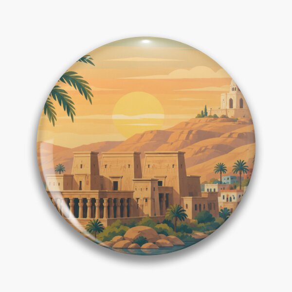 Item preview, Aswan Egypt Travel Print designed and sold by MatthewHeights.