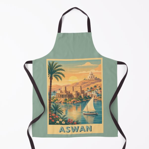 Item preview, Aswan Egypt Travel Print designed and sold by MatthewHeights.