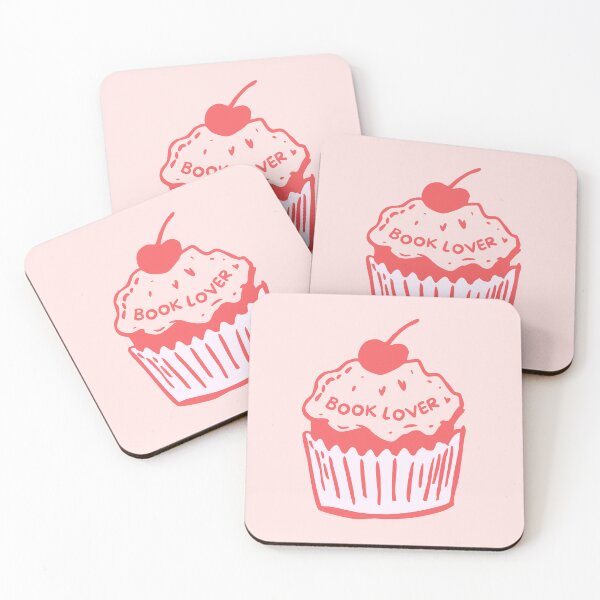 Item preview, Pink Book Lover Cupcake designed and sold by soheedesigns.