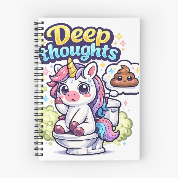 Item preview, Deep Thoughts Unicorn designed and sold by Idans.