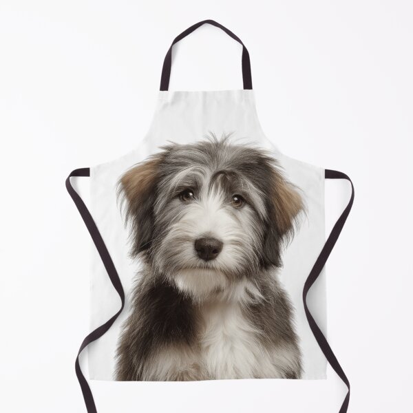 Item preview, Adorable Bearded Collie puppy for Cute Highland Collie puppy lovers designed and sold by LazyOwlStore.