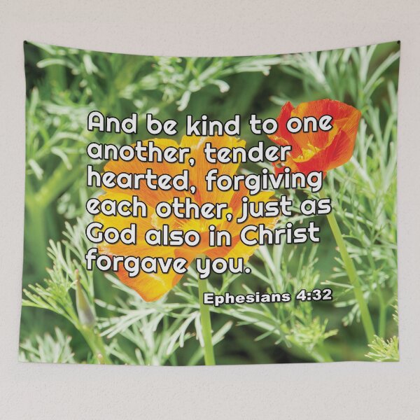 Item preview, Ephesians 4:32 Kind Tender Hearted Forgiving designed and sold by InsprtnlArtbyDP.