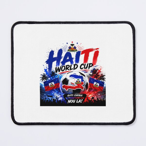 Item preview, Haiti World Cup Soccer Pride Ayiti Cherie designed and sold by donndostudio.