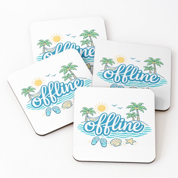 Item preview, Beach - Offline designed and sold by Pink Hombre.
