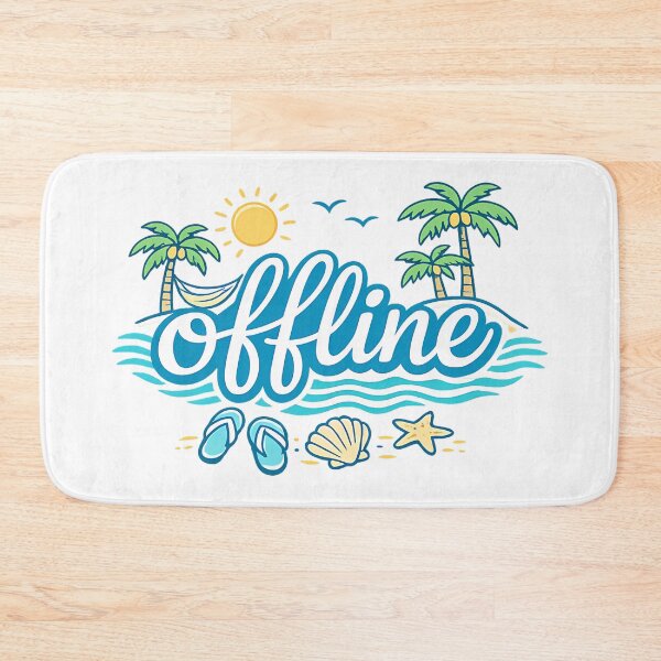 Item preview, Beach - Offline designed and sold by Pink Hombre.