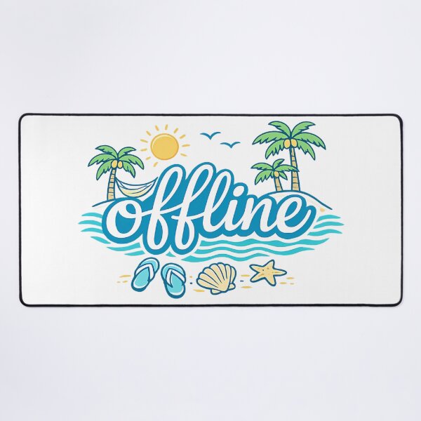 Item preview, Beach - Offline designed and sold by Pink Hombre.