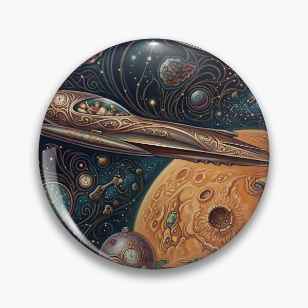 Item preview, Gilded Galactic Transit designed and sold by graficsfx.