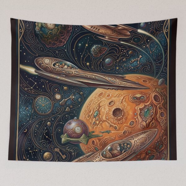 Item preview, Gilded Galactic Transit designed and sold by graficsfx.