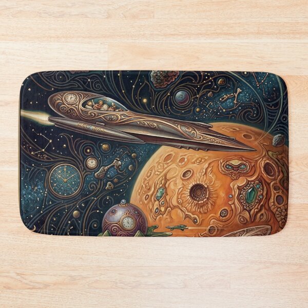Item preview, Gilded Galactic Transit designed and sold by graficsfx.