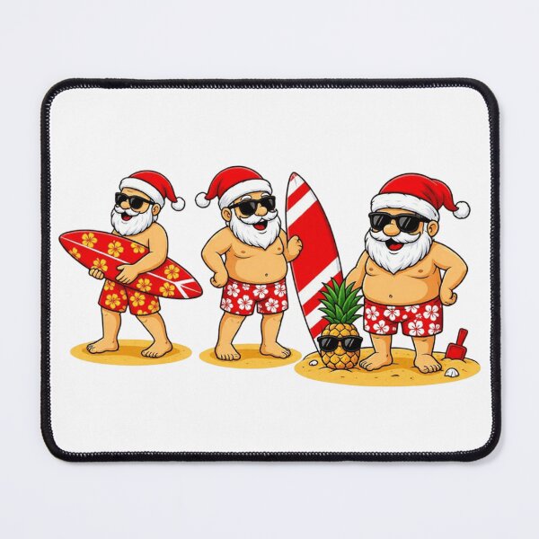 Item preview, Christmas In July Tropical Santa Summer Beach Christmas Holiday Vacation designed and sold by Thread&Fable.