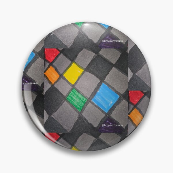 Item preview, Rainbow Checkerboard Grays designed and sold by DancingCreek.