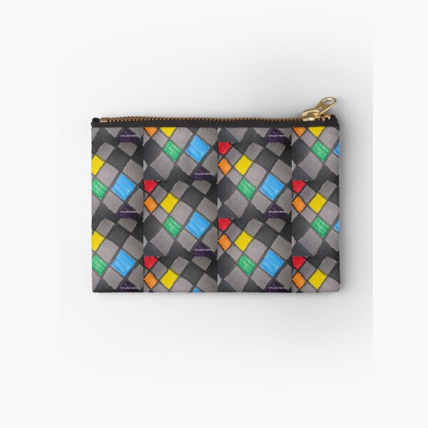 Item preview, Rainbow Checkerboard Grays designed and sold by DancingCreek.