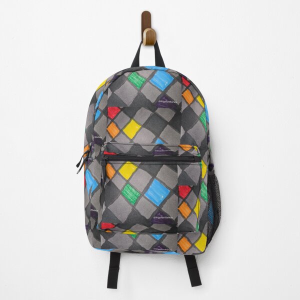 Item preview, Rainbow Checkerboard Grays designed and sold by DancingCreek.
