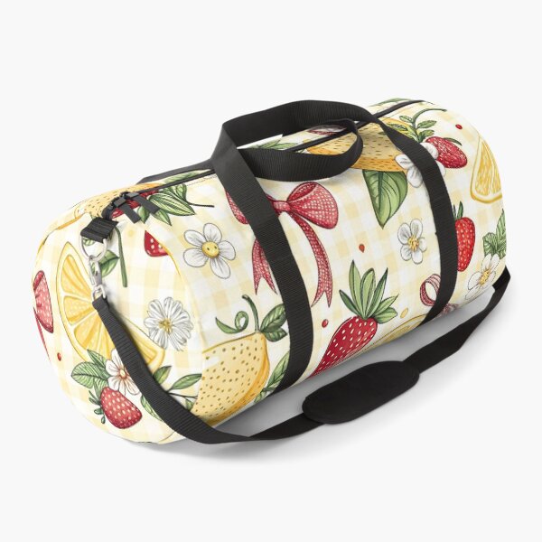 Item preview, Strawberry Lemon Coquette Bow Pattern designed and sold by Petal & Pattern Co.