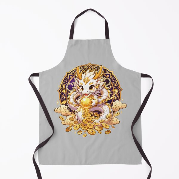 Item preview, Cute Chibi Gold Dragon — Lucky Asian Dragon designed and sold by NUFADE.