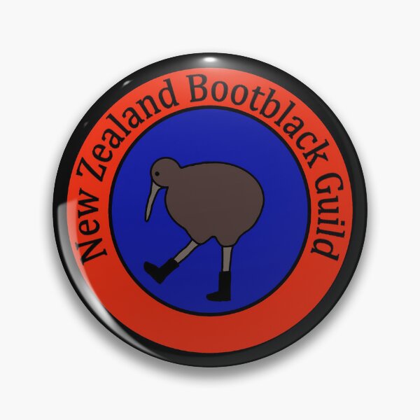 Item preview, New Zealand Bootblack Guild designed and sold by fox-bones.