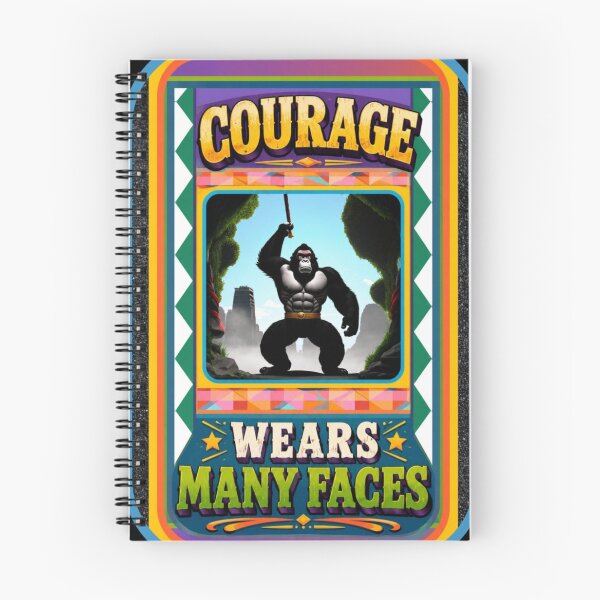 Item preview, Courage wears many faces 2 designed and sold by oxymoronwhey2go.