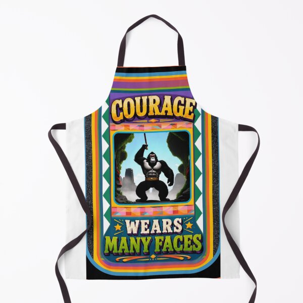 Item preview, Courage wears many faces 2 designed and sold by oxymoronwhey2go.
