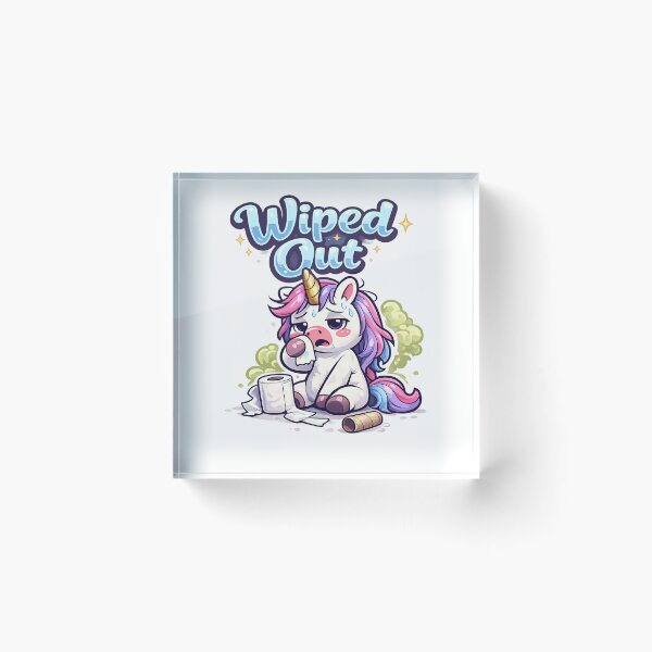 Item preview, Wiped Out Unicorn designed and sold by Idans.