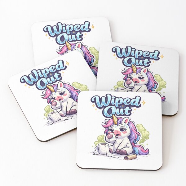 Item preview, Wiped Out Unicorn designed and sold by Idans.