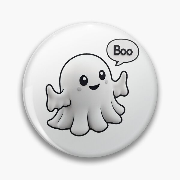 Item preview, Boo! — Cute Little Ghost designed and sold by ArtMindFusion.
