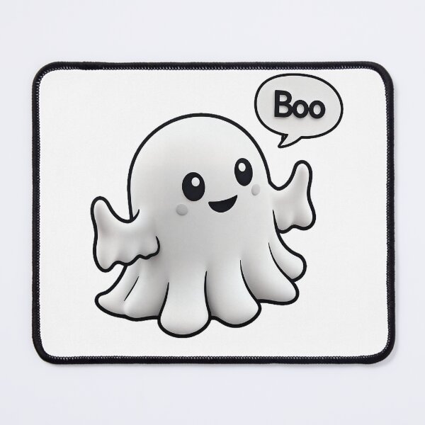 Item preview, Boo! — Cute Little Ghost designed and sold by ArtMindFusion.