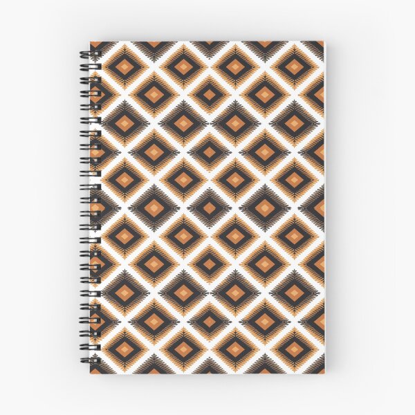 Item preview, Elegant African Diamond Pattern — Seamless Geometric Tribal Print in Brown Amber and Cream designed and sold by RachaelSam.