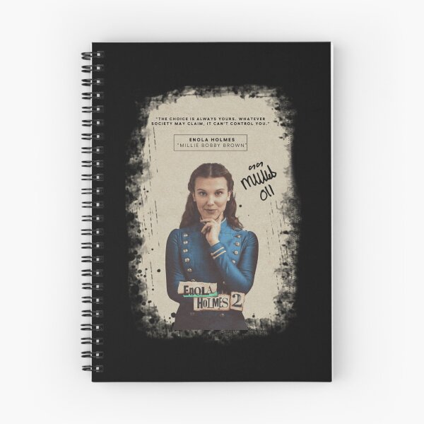 Item preview, Enola Holmes Vintage Portrait Poster Design Today Graphic designed and sold by FredyReinger.