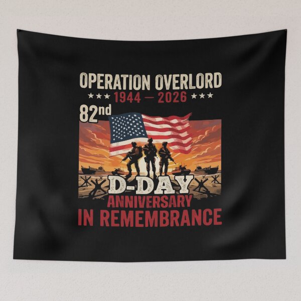 Item preview, D-Day 82nd Anniversary Operation Overlord Normandy 1944 Historical Tribute designed and sold by BOUCHERIT amine.
