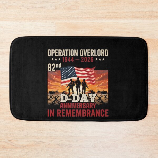 Item preview, D-Day 82nd Anniversary Operation Overlord Normandy 1944 Historical Tribute designed and sold by BOUCHERIT amine.