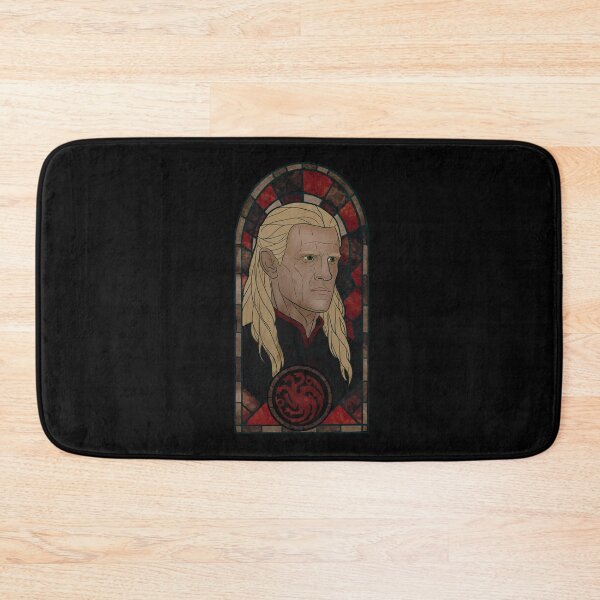 Item preview, Daemon Targaryen Stained Glass Portrait designed and sold by ellealsopaints.