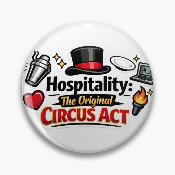 Item preview, Hospitality Circus designed and sold by Kablahblah.