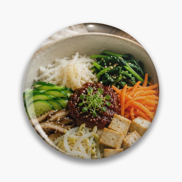 Item preview, Vegetarians bibimbap  designed and sold by Snowball4.