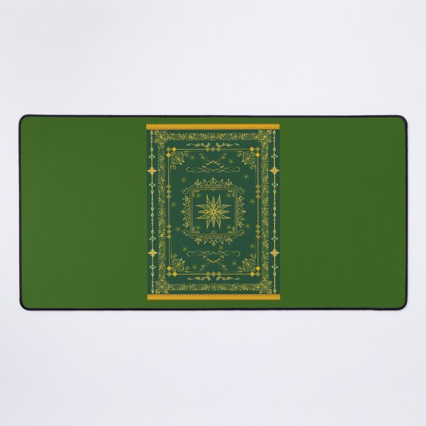 Item preview, Vintage Dark Green and Gold Celestial Star Ornate designed and sold by Rehnair.