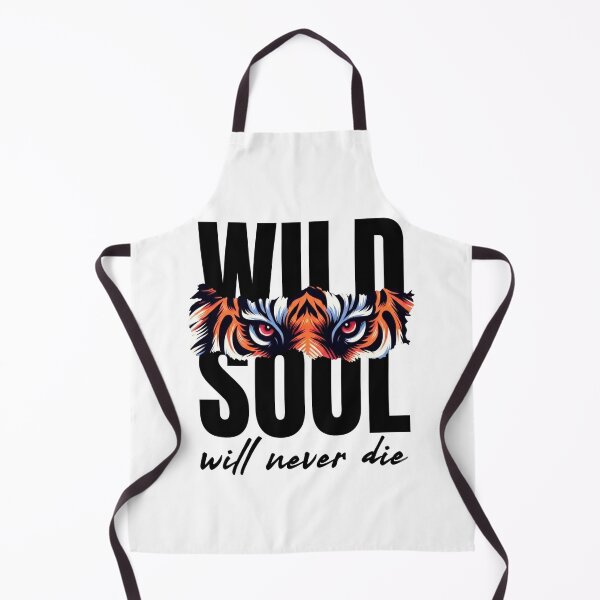 Item preview, Wild Soul Will Never Die - Fierce Tiger Eyes Graphic designed and sold by Shopeon Designs.