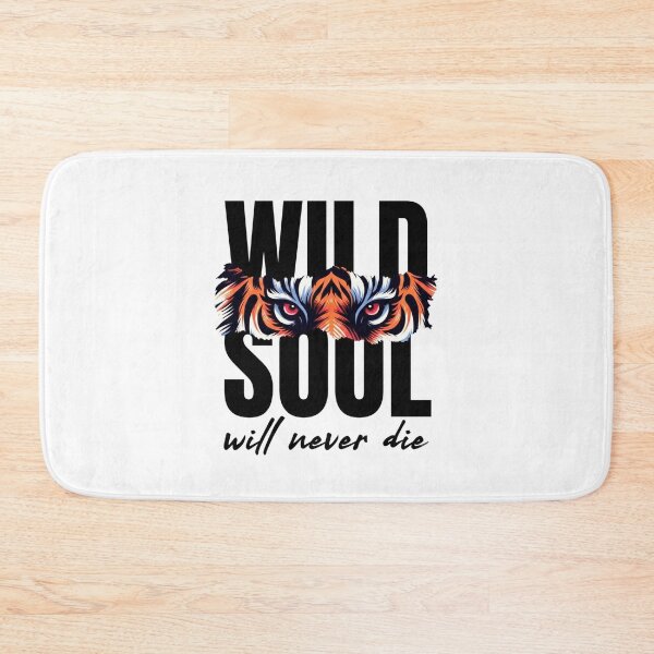 Item preview, Wild Soul Will Never Die - Fierce Tiger Eyes Graphic designed and sold by Shopeon Designs.