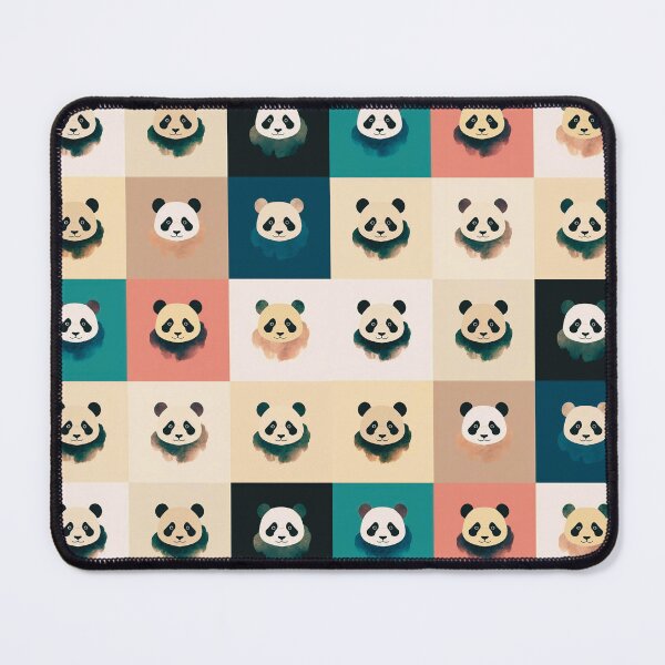 Item preview, Patchwork pandas designed and sold by uunaa.