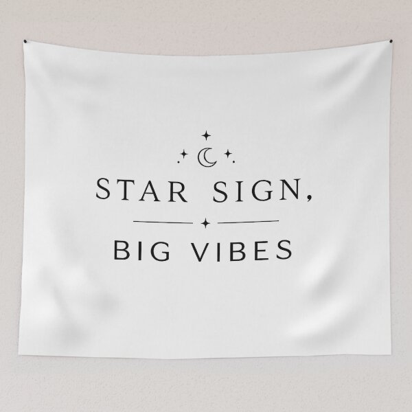 Item preview, Star sign, big vibes designed and sold by Side Quest Co..
