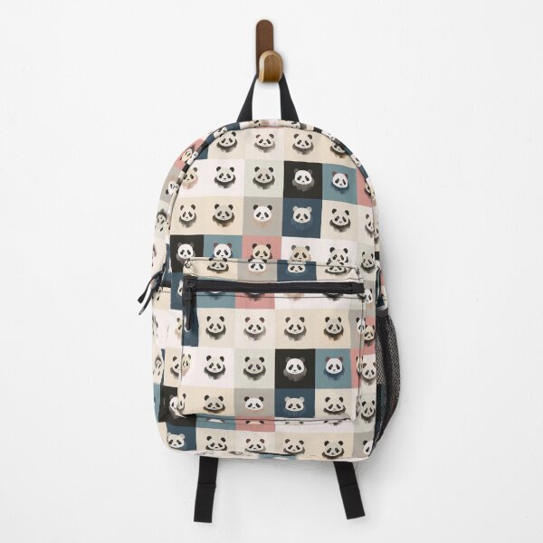 Item preview, Pastel patchwork pandas designed and sold by uunaa.