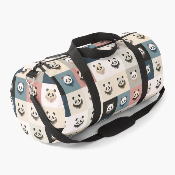 Item preview, Pastel patchwork pandas designed and sold by uunaa.