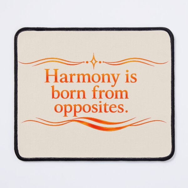 Item preview, Harmony is born from opposites designed and sold by MaxDreamsArt.