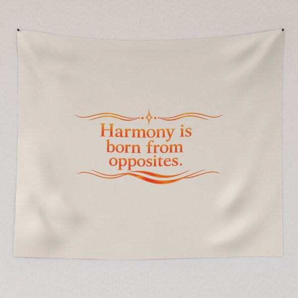 Item preview, Harmony is born from opposites designed and sold by MaxDreamsArt.