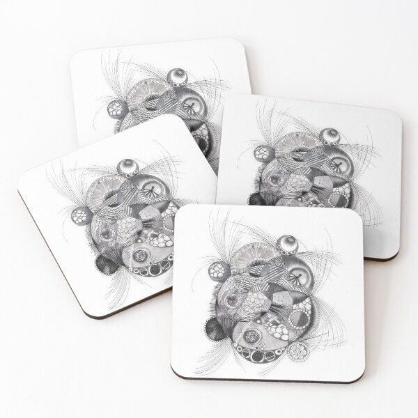 Item preview, Monochrome Abstract Composition, Vol. 4 designed and sold by radubarsan.