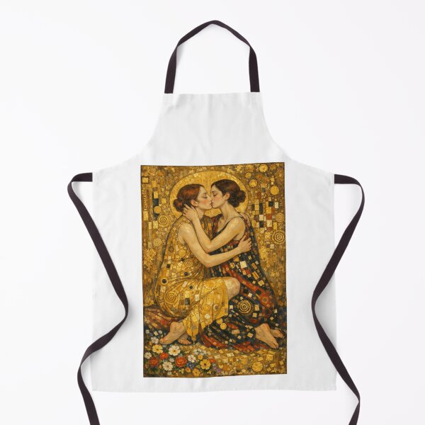 Item preview, Klimt Style Art of Female Lovers Embrace designed and sold by Halifaxartguy.