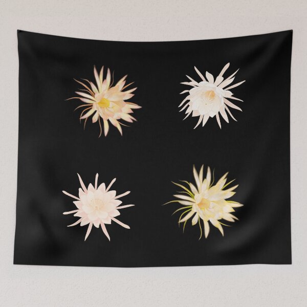 Item preview, Queen of the Night Cactus Flower Aesthetic Botanical Floral Sticker Pack designed and sold by Art_IN_Design Pack.